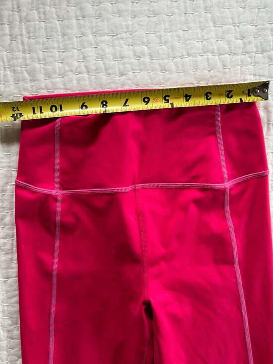 J.Crew Active High-Waisted 7/8 Leggings in Vibrant Pink Size Small - Picture 8 of 8
